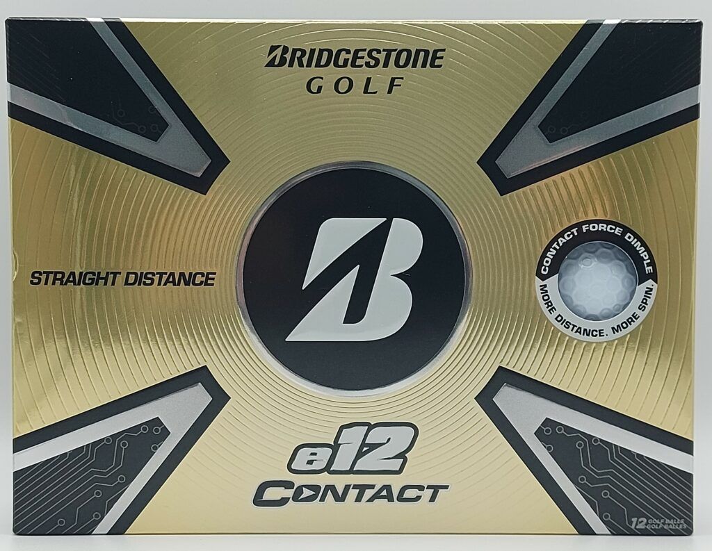 2023 Bridgestone e12 Contact Box by golfballsworld.com