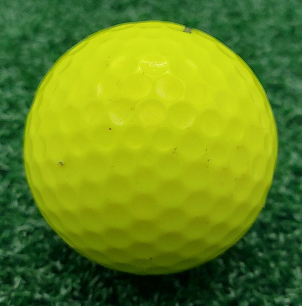 Bridgestone e6 Golf Ball Marks