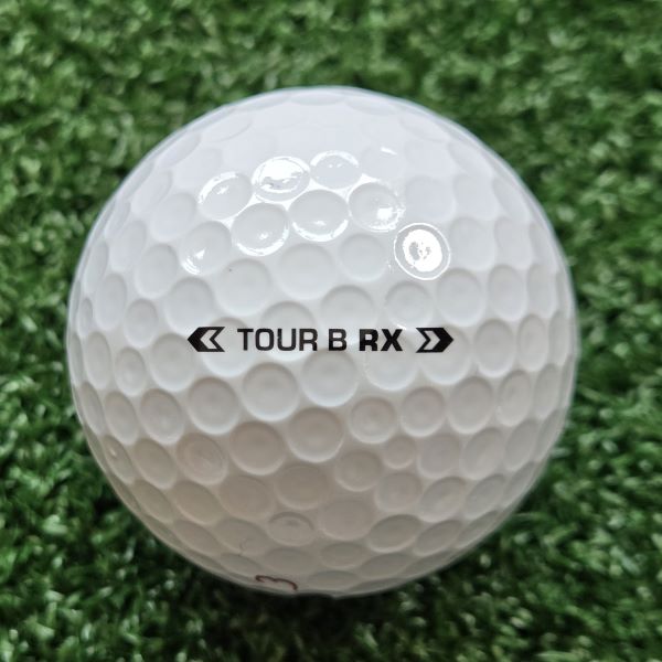 2024 bridgestone tour b rx golf ball alignment on the golf ball