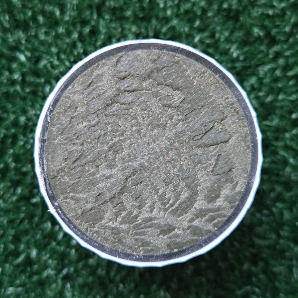Titleist Pro V1 golf ball split in half showing its core
