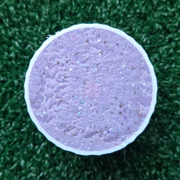 Titleist TruFeel golf ball split in half showing its core