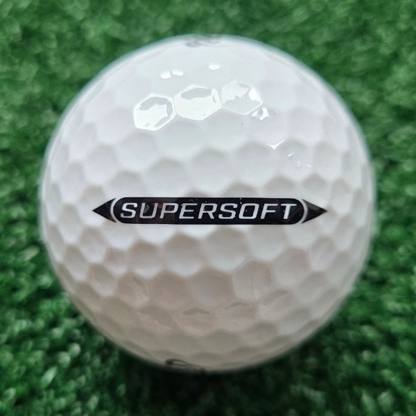 image of the 2025 Callaway Supersoft Golf Ball showing the alignment