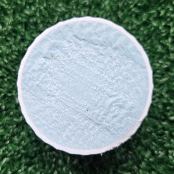 image of the 2025 Callaway Supersoft Golf Ball split in half showing the core