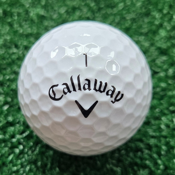 image of the 2025 Callaway Supersoft Golf Ball showing the logo