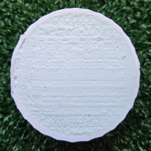 2025 Bridgestone e12 HiLaunch Golf Ball split in half showing the golf ball core