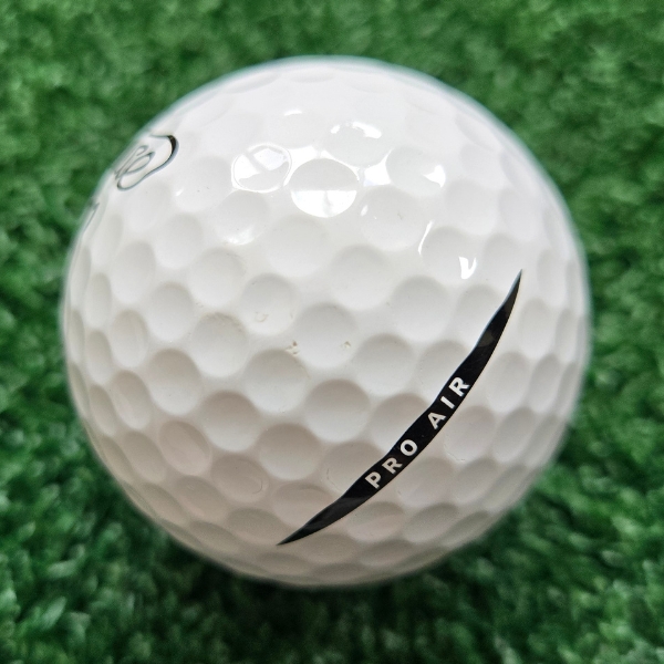 2024 Vice Pro Air Golf Ball showing marks and scuffs on the ball after a round of golf