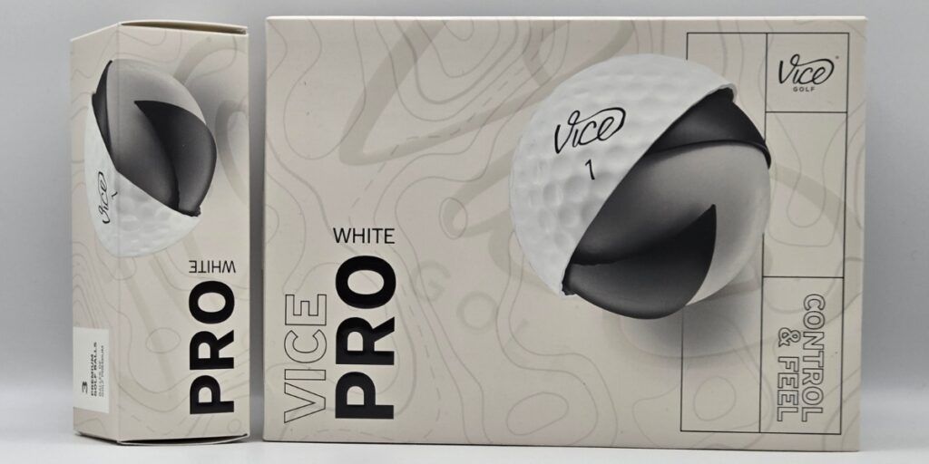2024 Vice Pro Golf Ball box and sleeve